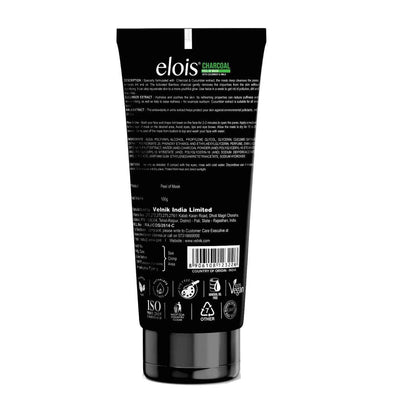 Elois Charcoal Peel off Mask With Cucumber & Amla (Buy 1 Get 1 Free)