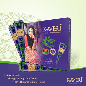 Kaveri Bridal Mehendi  Cone – Premium Henna Cone for Bride